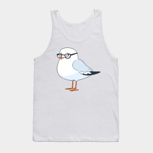 Seagull with Glasses Tank Top